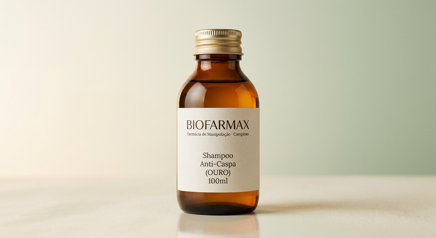 Shampoo Anti-Caspa (OURO) 100ml