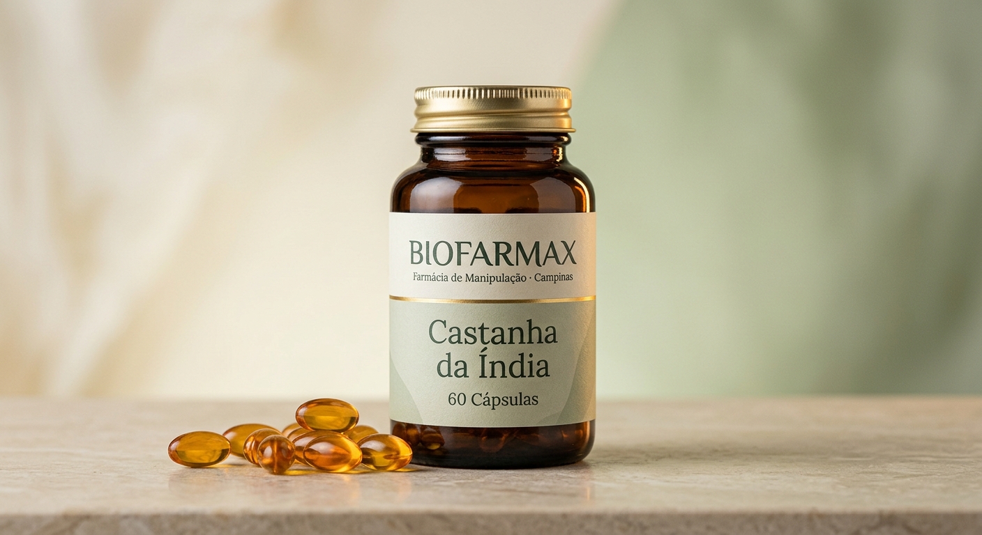 Castanha da Índia 60 Cápsulas