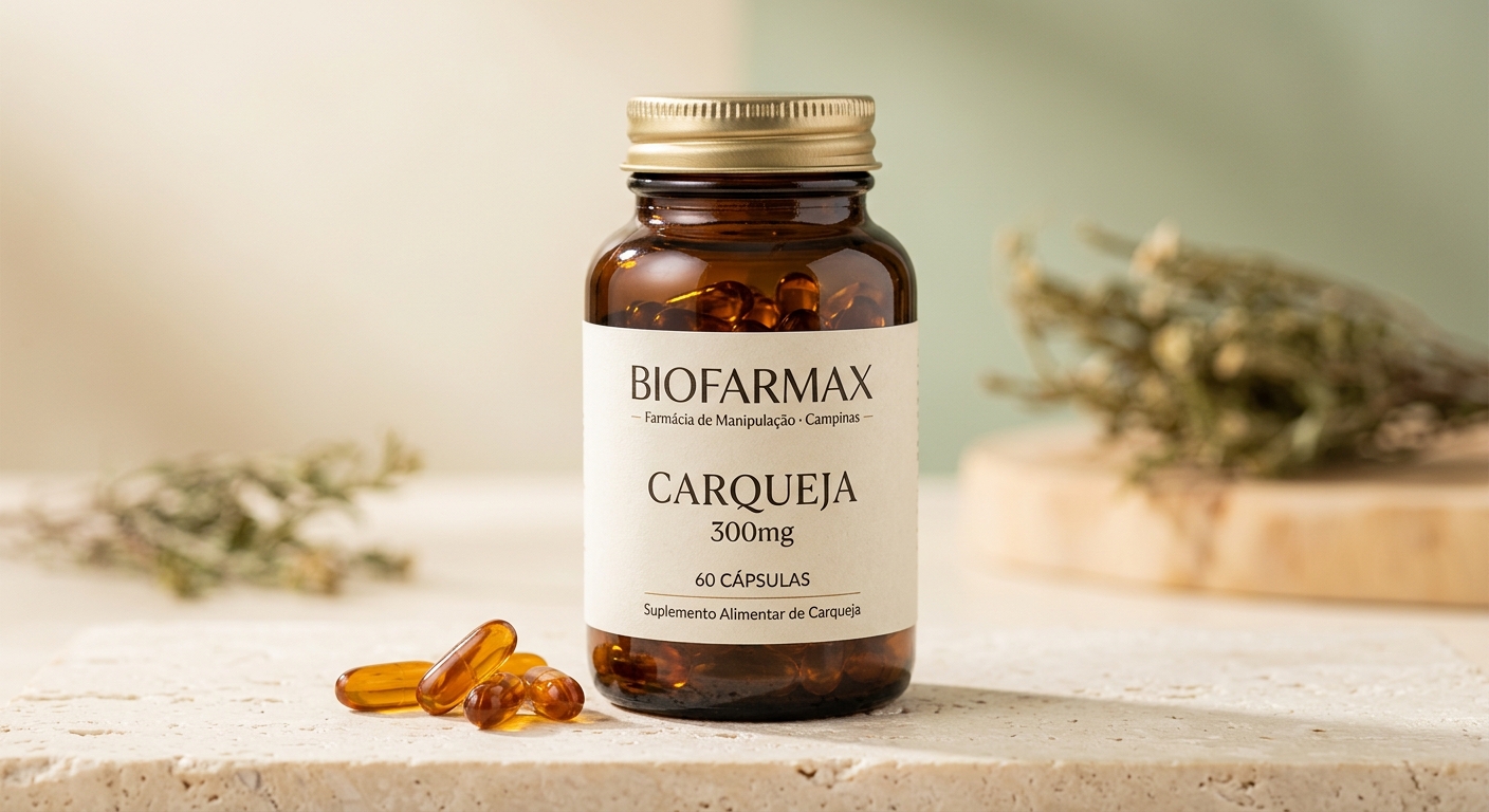 Carqueja 300mg 60 Cápsulas