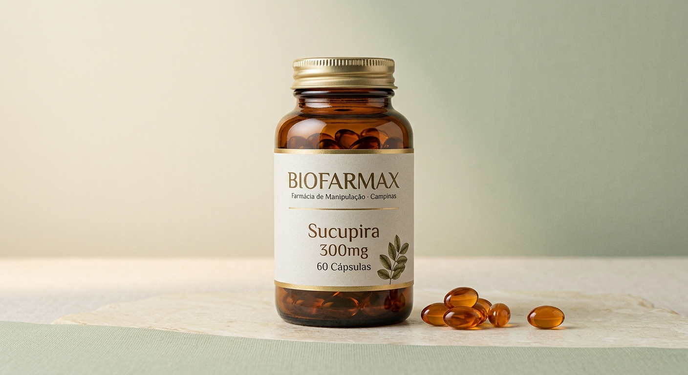 Sucupira 300mg 60 Cápsulas