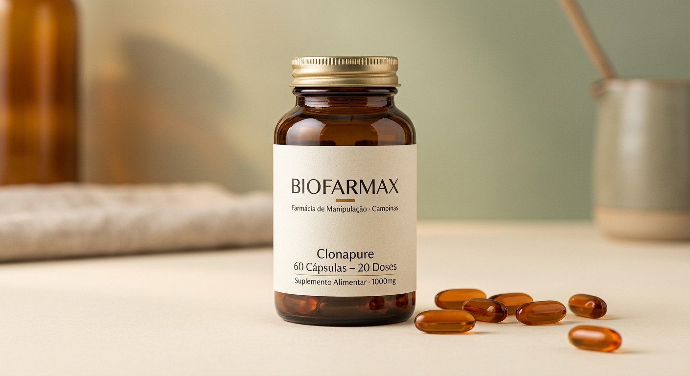 Clonapure 60 Capsulas – 20 Doses