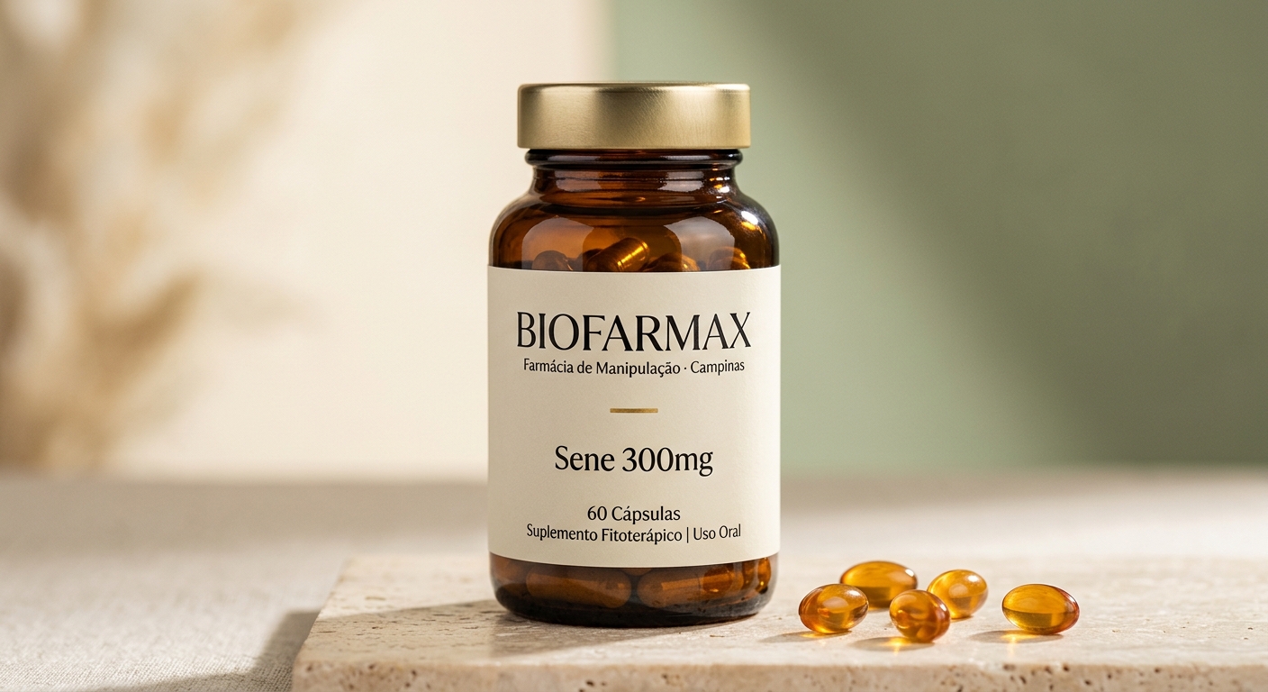 Sene 300mg 60 Cápsulas