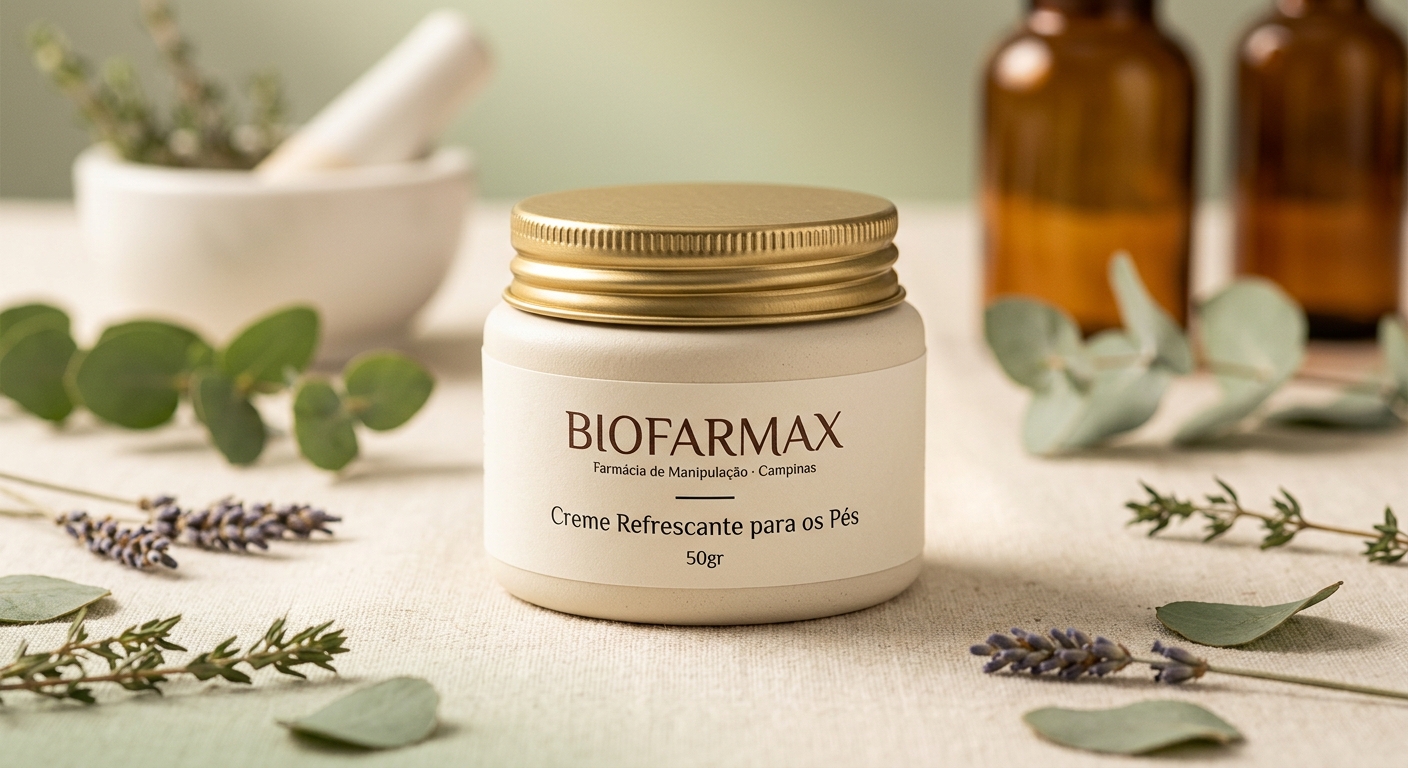 Creme Refrescante para os Pés 50gr