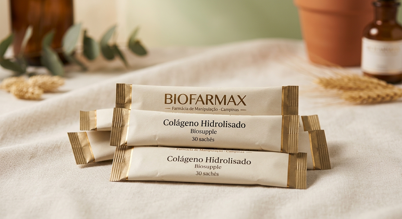Colágeno Hidrolisado – Biosupple – 30 sachês